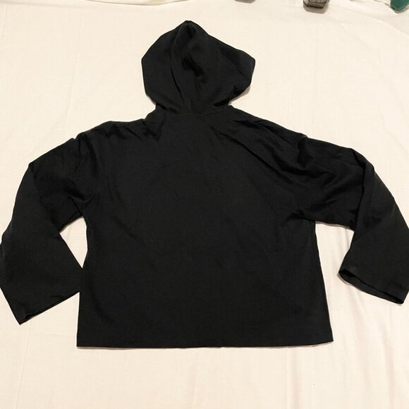 Nike Black Zip Up Hoodie Womens Size Medium Sweater - Picture 9 of 15